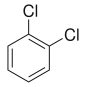 Structure chimique du 1,2-Dichlorobenzène CAS 95-50-1