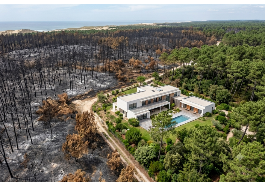 Incendie en Gironde : Comment évaluer la pollution de son logement par les fumées des feux de forêt ?